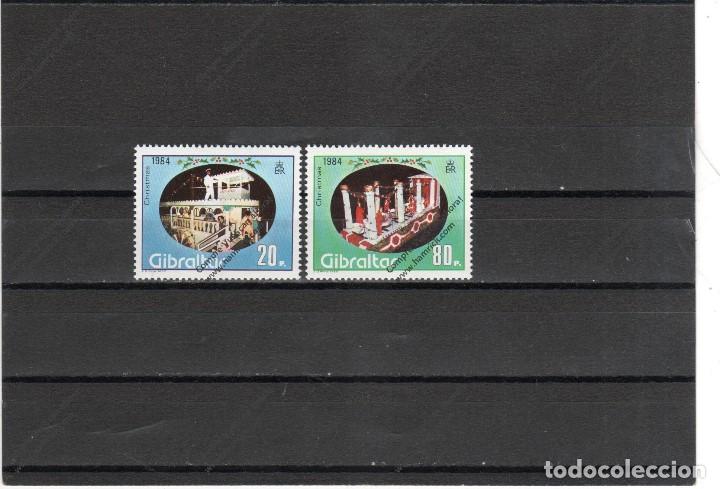 Sellos: Gibraltar n&ordm; 493 al 494(**) - Foto 1