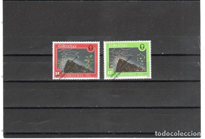 Sellos: Gibraltar n&ordm; 465 al 466(**) - Foto 1