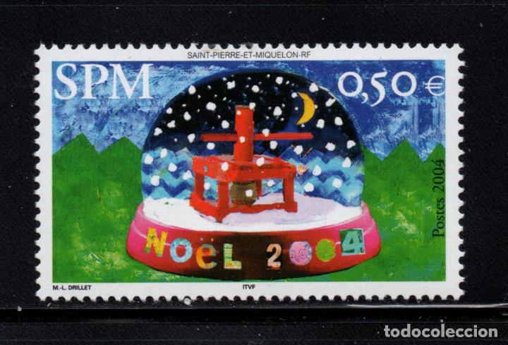 Sellos: SAN PIERRE 828** - A&Ntilde;O 2004 - NAVIDAD - Foto 1