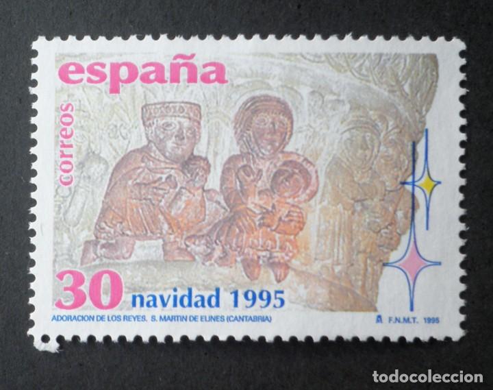 Sellos: 1995 Espa&ntilde;a Navidad San Mart&iacute;n de Elines - Foto 1