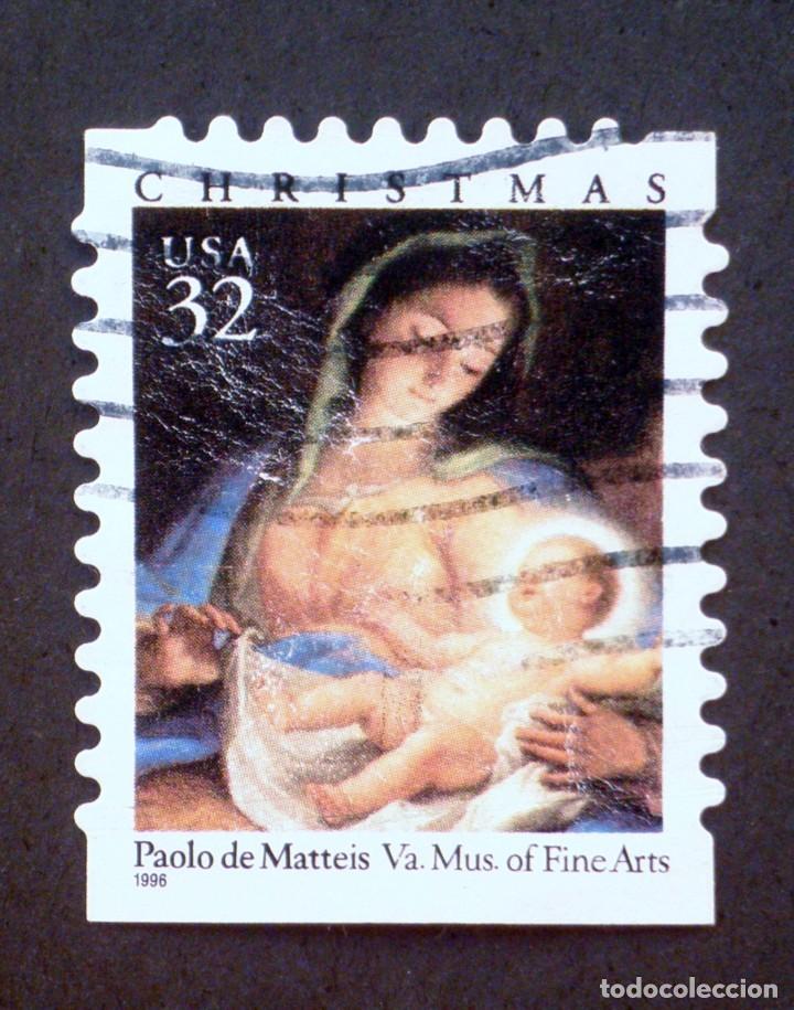 Sellos: 1996 Estados Unidos Navidad - Foto 1
