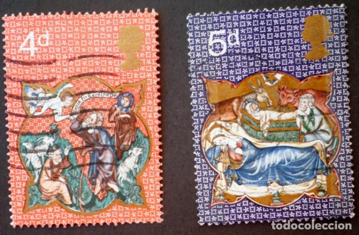 Sellos: 1970 Gran Breta&ntilde;a Navidad - Foto 1