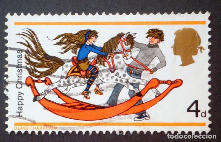 Sellos: 1968 Gran Breta&ntilde;a Navidad - Foto 1