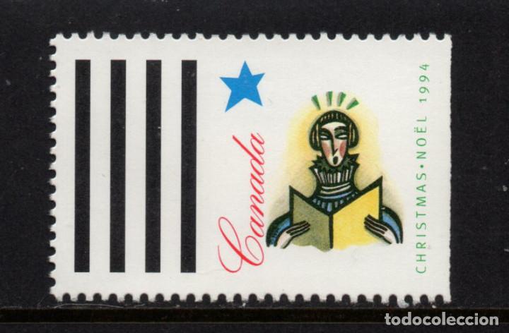 Sellos: CANADA 1397** - A&Ntilde;O 1994 - NAVIDAD - Foto 1