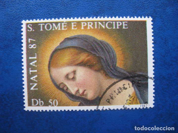 Sellos: santo tomas & prince, navidad 1987 - Foto 1