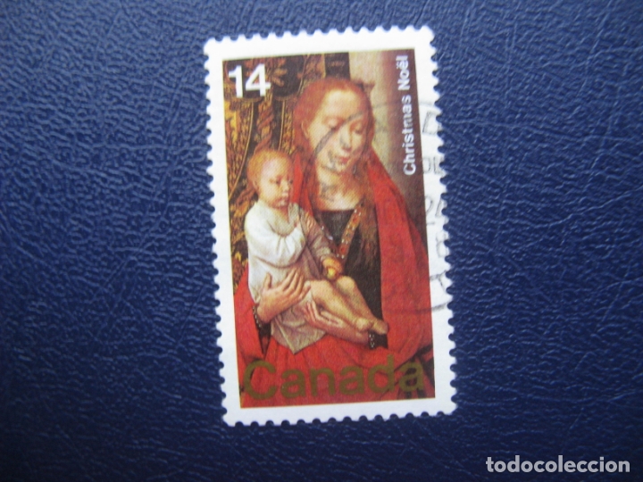 Sellos: canada, sello usado, tema navidad - Foto 1