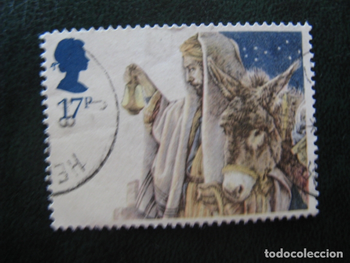 Sellos: inglaterra** sello usado - Foto 1