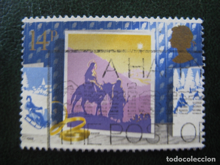 Sellos: inglaterra** 1988 sello usado - Foto 1