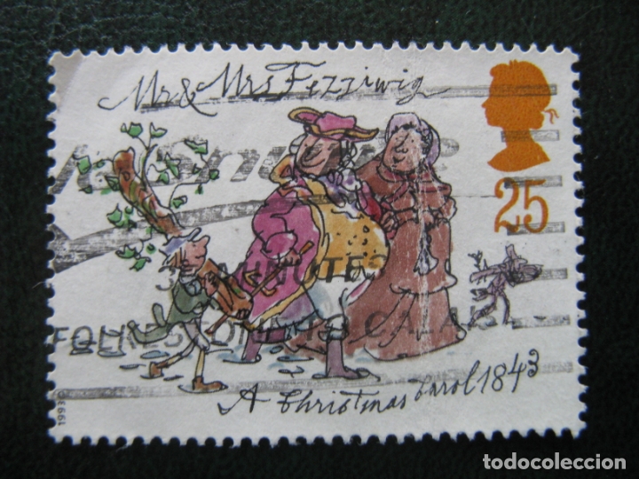 Sellos: inglaterra** 1993, navidad - Foto 1