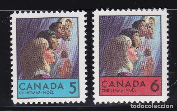 Sellos: NAVIDAD030 CANADA 1969 NUEVO ** MNH - Foto 1