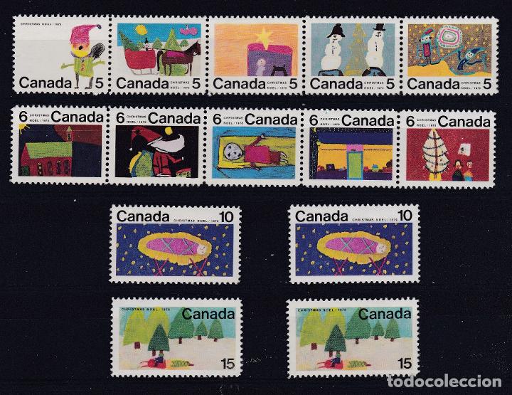 Sellos: NAVIDAD025 CANADA 1970 NUEVO ** MNH - Foto 1