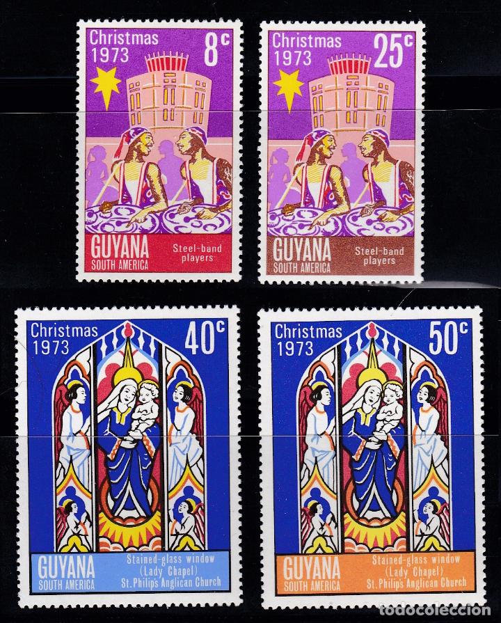 Sellos: NAVIDAD045 GUYANA 1973 NUEVO ** MNH - Foto 1