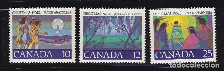 Sellos: NAVIDAD070 CANADA 1977 NUEVO ** MNH - Foto 1
