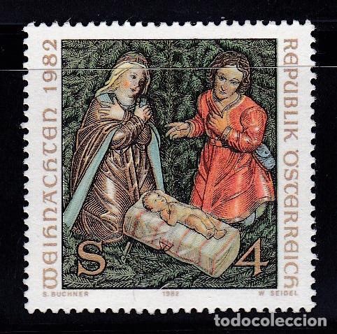 Sellos: NAVIDAD085 AUSTRIA 1982 NUEVO ** MNH - Foto 1
