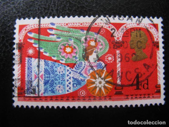 Sellos: -inglaterra 1969, navidad, Yvert 579 - Foto 1