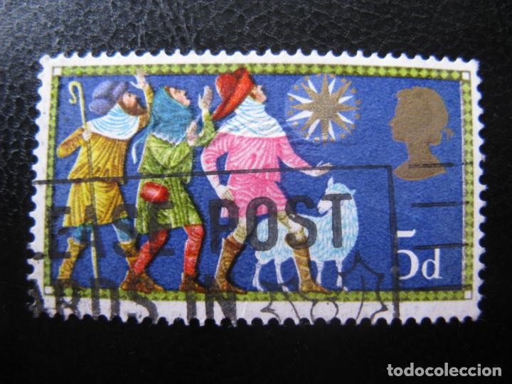 Sellos: -inglaterra 1969, navidad,  Yvert 580 - Foto 1