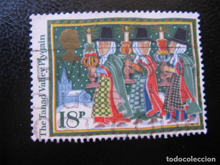 Sellos: -inglaterra, navidad, sello usado - Foto 1