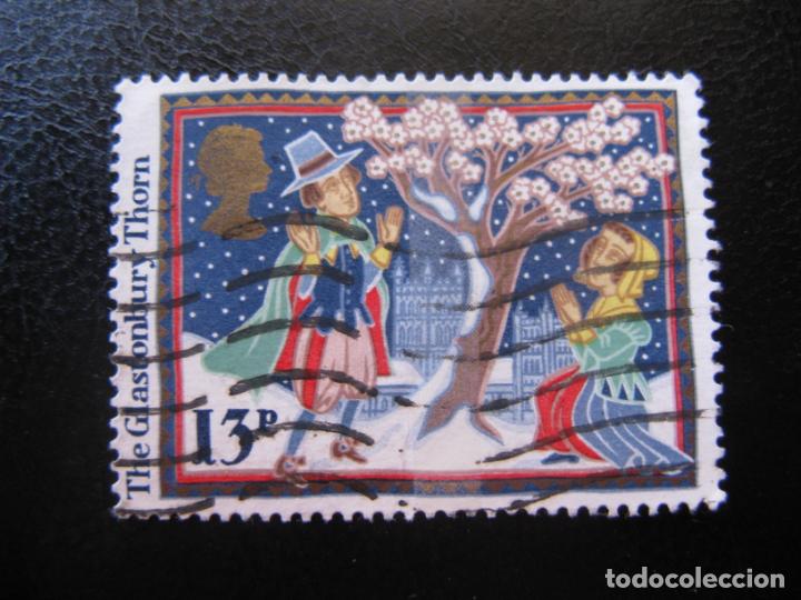 Sellos: -inglaterra, navidad, sello usado - Foto 1