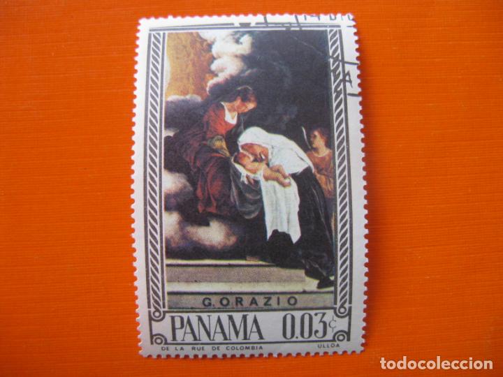 Sellos: panama, sello usado, tema navidad - Foto 1