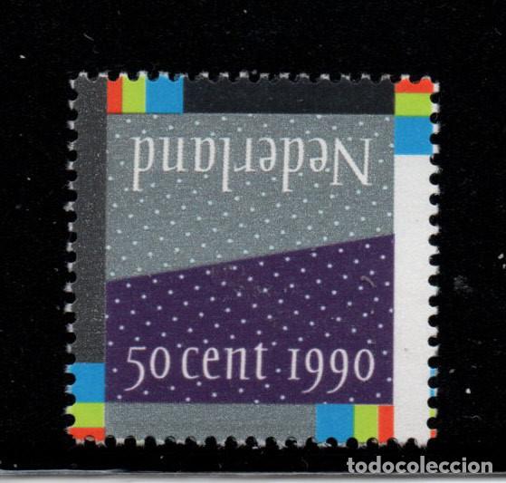Sellos: HOLANDA 1365** - A&Ntilde;O 1990 - NAVIDAD - Foto 1