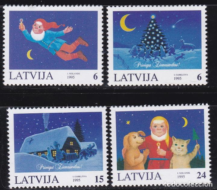 Sellos: NAVIDAD277 LETONIA 1995 NUEVO ** MNH - Foto 1