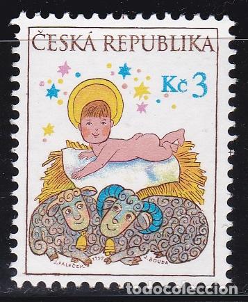 Sellos: NAVIDAD356 REP.CHECA 1999 NUEVO ** MNH - Foto 1