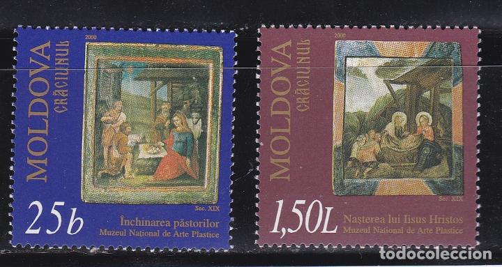 Sellos: NAVIDAD390 MOLDAVIA 2000 NUEVO ** MNH - Foto 1