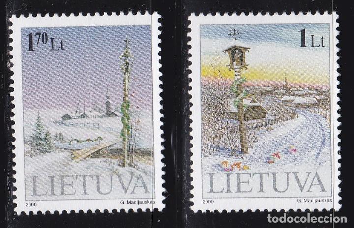 Sellos: NAVIDAD386 LITUANIA 2000 NUEVO ** MNH - Foto 1