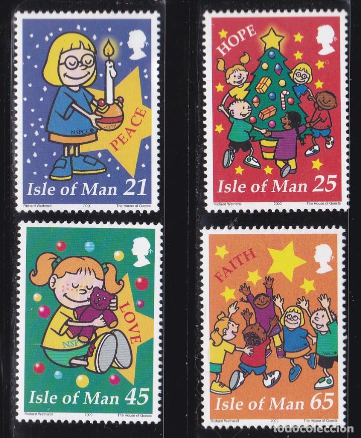 Sellos: NAVIDAD396 ISLA MAN 2000 NUEVO ** MNH - Foto 1