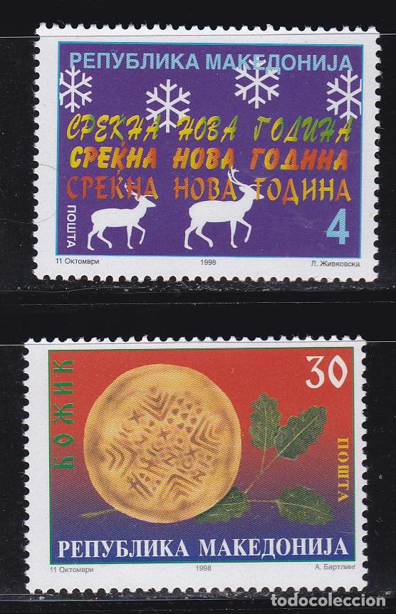 Sellos: NAVIDAD668 MACEDONIA 1998 NUEVO ** MNH - Foto 1
