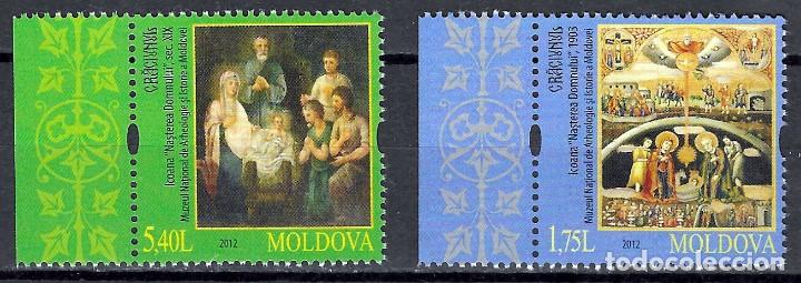 Sellos: MOLDAVIA N&ordm; A&Ntilde;O 2012 (**) - Foto 1