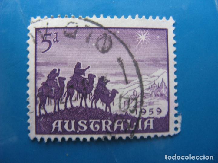 Sellos: +australia 1959, navidad, Yvert 262 - Foto 1