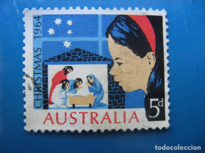 Sellos: +australia 1964, navidad, Yvert 307 - Foto 1