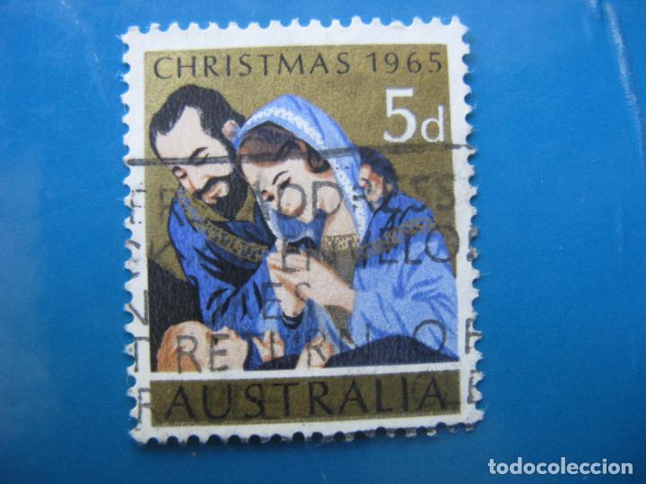 Sellos: +australia 1965, navidad, Yvert 317 - Foto 1