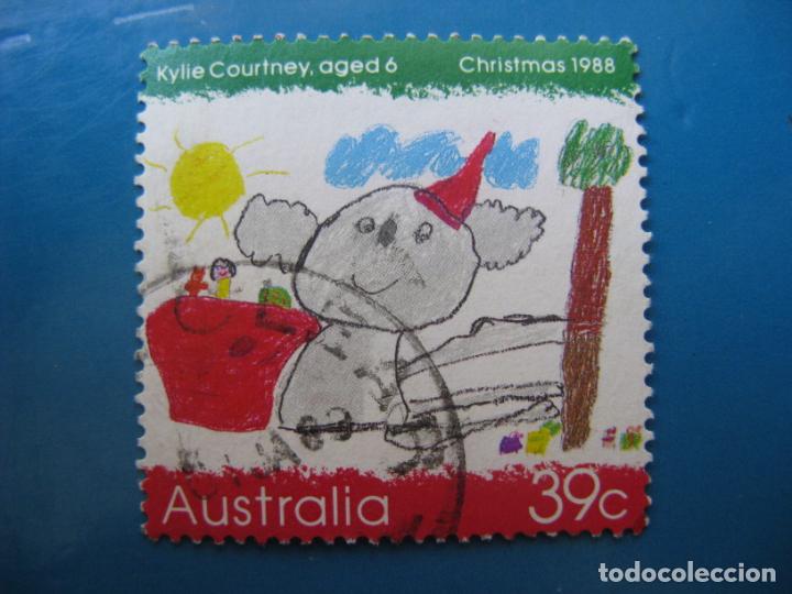 Sellos: +australia 1988, navidad, Yvert 1104 - Foto 1