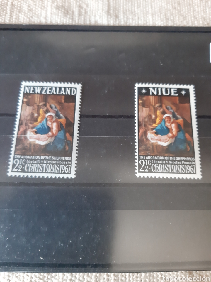 Sellos: NEW ZELANDA ES NAVIDAD 1967 - Foto 1