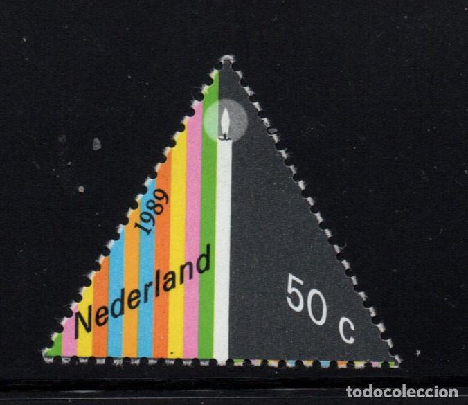 Sellos: HOLANDA 1344** - A&Ntilde;O 1989 - NAVIDAD - Foto 1