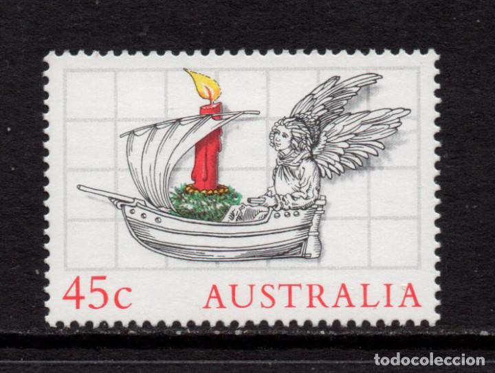 Sellos: AUSTRALIA 922** - A&Ntilde;O 1985 - NAVIDAD - Foto 1