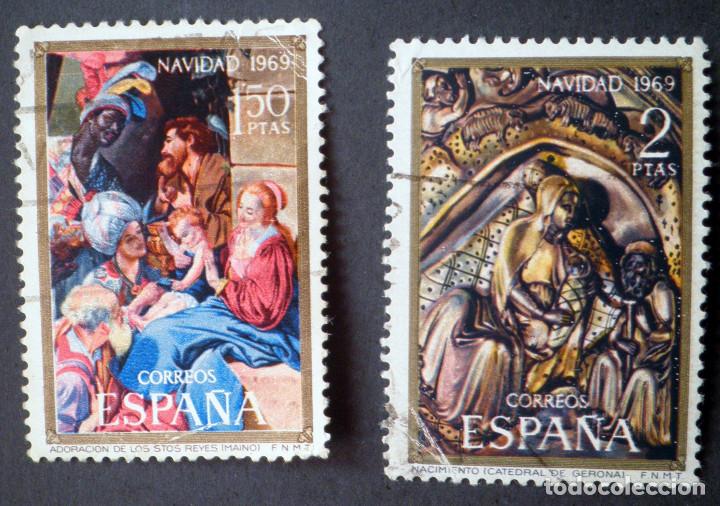 Sellos: Serie completa 1969 Espa&ntilde;a Navidad - Foto 1