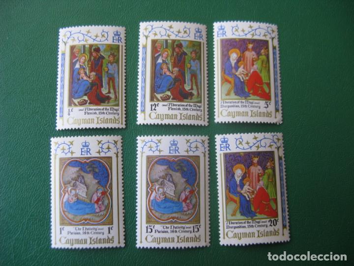 Sellos: *islas caiman, 1971, navidad, Yvert 293/98 - Foto 1