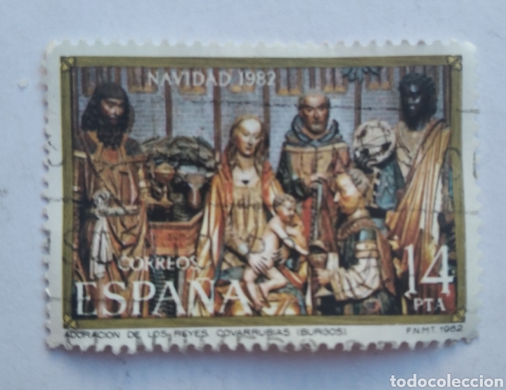 Sellos: Sello Espa&ntilde;a Navidad 1982 - Foto 1