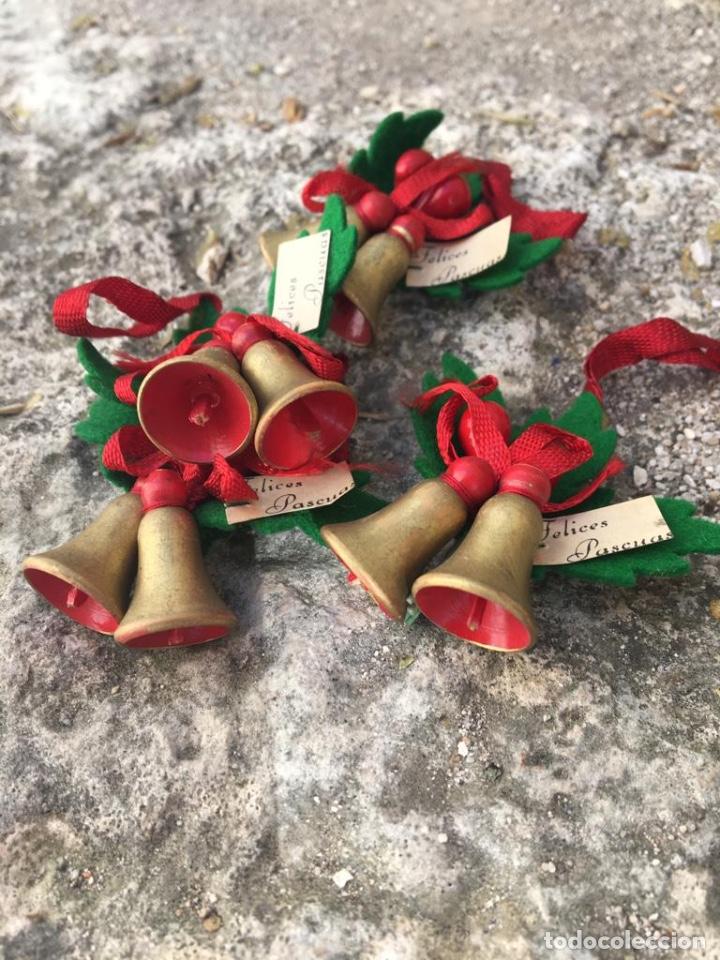 Sellos: 4 ADORNOS DE NAVIDAD VINTAGE - Foto 4