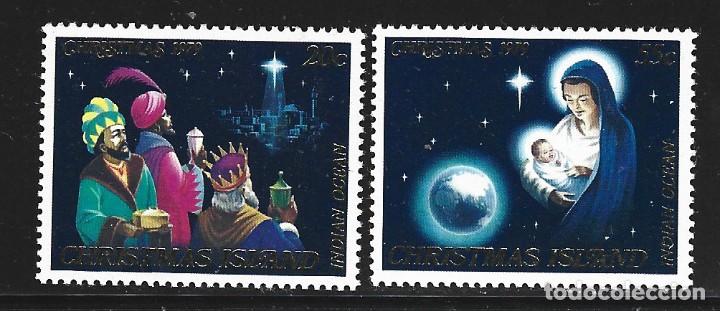 Sellos: CHRISTMAS 132/33** - A&Ntilde;O 1979 - NAVIDAD - Foto 1