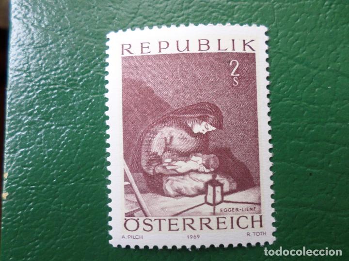 Sellos: .austria, 1969, navidad, Yvert 1140 - Foto 1