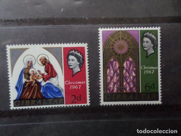 Sellos: gibraltar, 1967, navidad, Yvert 201/2 - Foto 1