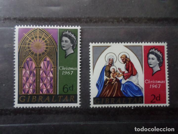 Sellos: gibraltar, 1967, navidad, Yvert 201/2 - Foto 1