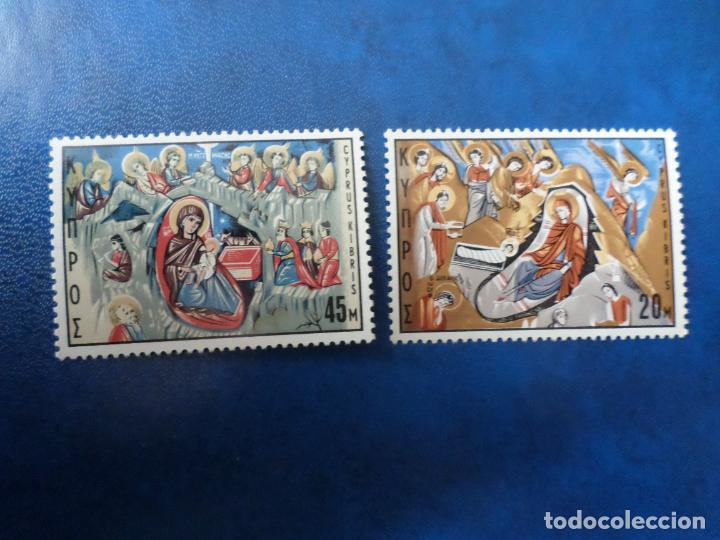Sellos: chipre, 1969, navidad, Yvert 320/21 - Foto 1