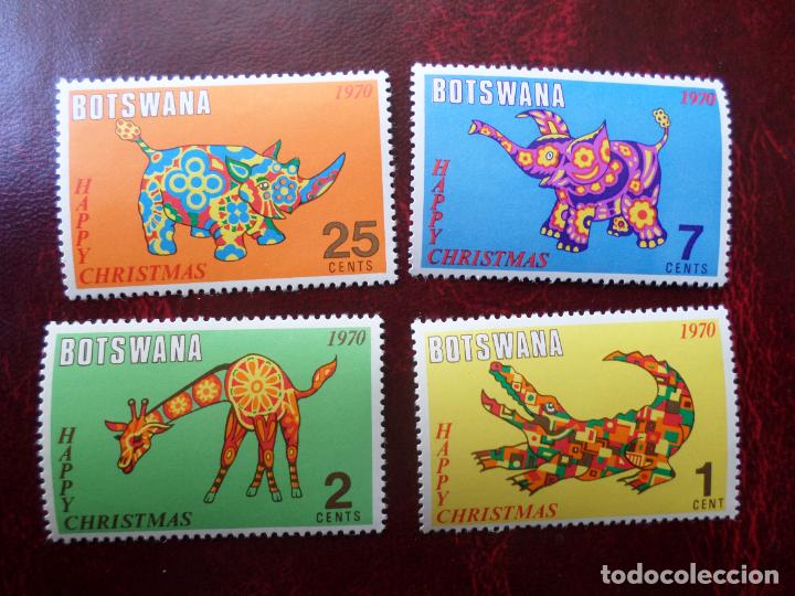 Sellos: *botswana, 1970, navidad, Yvert 219/22 - Foto 1