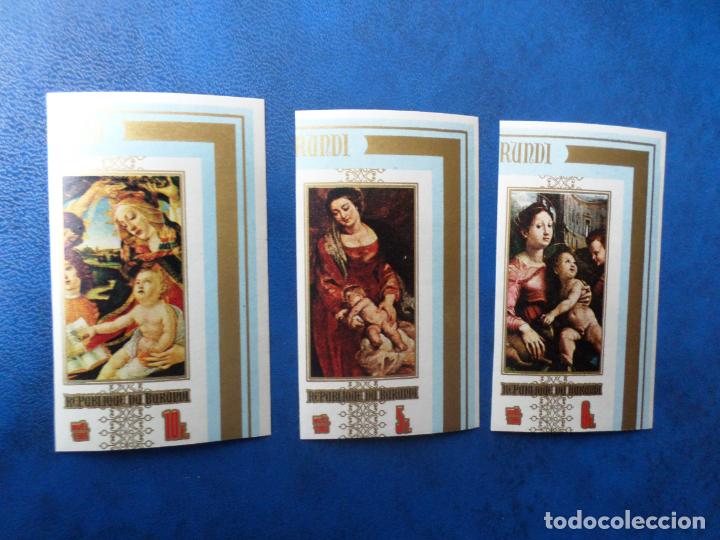 Sellos: *burundi, 1969, navidad, Yvert 342/44 - Foto 1