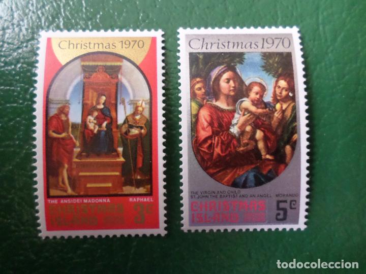 Sellos: *christmas, 1970, navidad, Yvert 35/36 - Foto 1